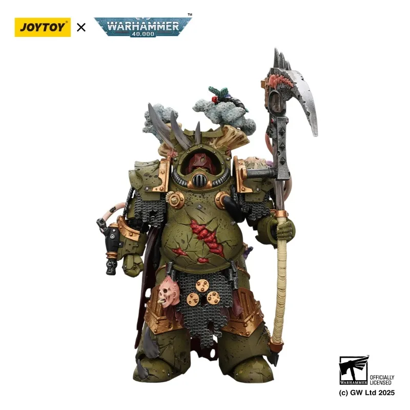 Фото Специальное предложение: Фигурка JOYTOY 1/18 Warhammer 40K Death Guard Deathshroud Terminator 1, аниме-фигурки, игрушки, в наличии на складе. №1