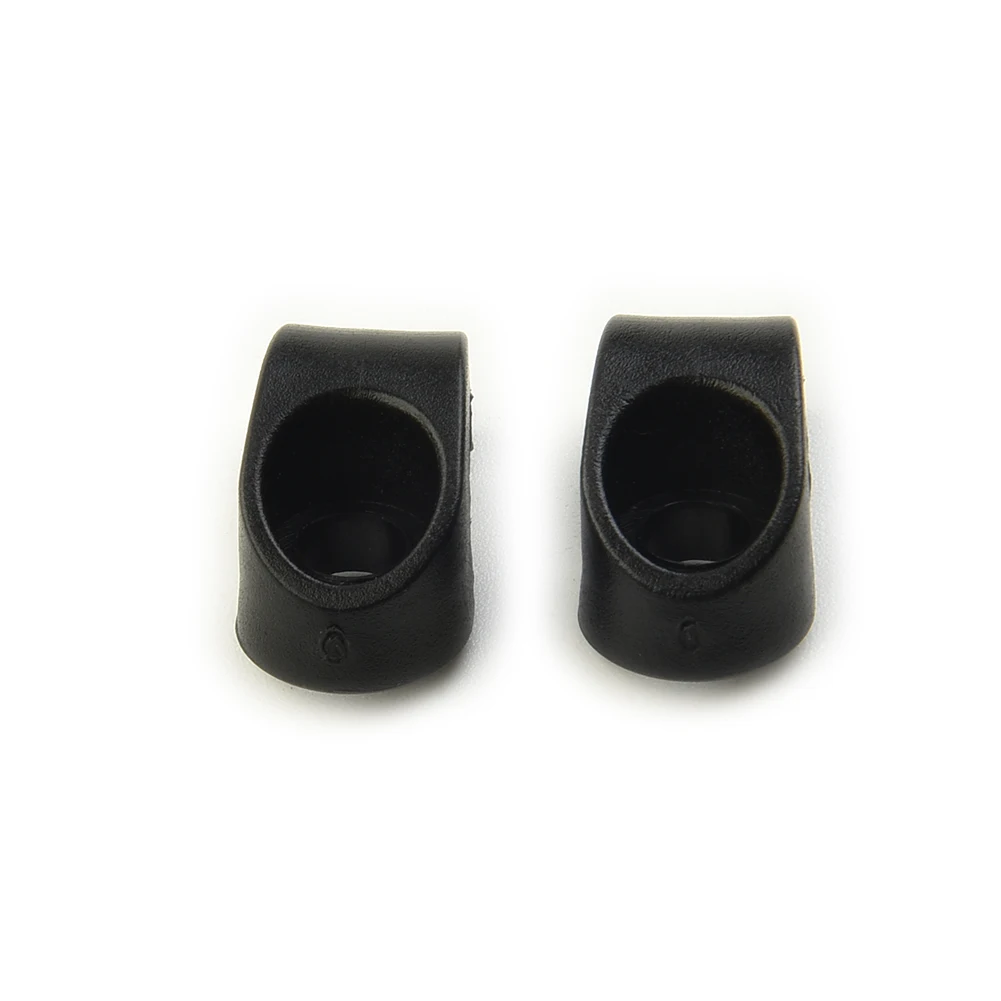 

2 PCS Bike Bicycle Fork Brake Housing Buckle Brake Cable Hose Clamp Front Fork Fixing Buckle Fixed C-shaped Buckle