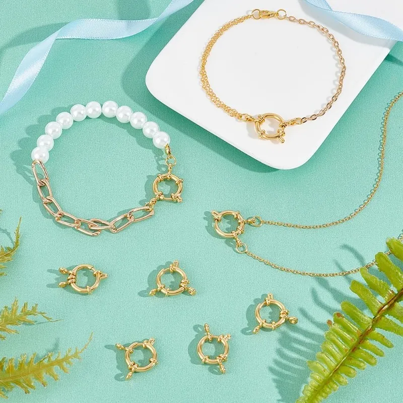 8 шт. пружинные застежки из нержавеющей стали