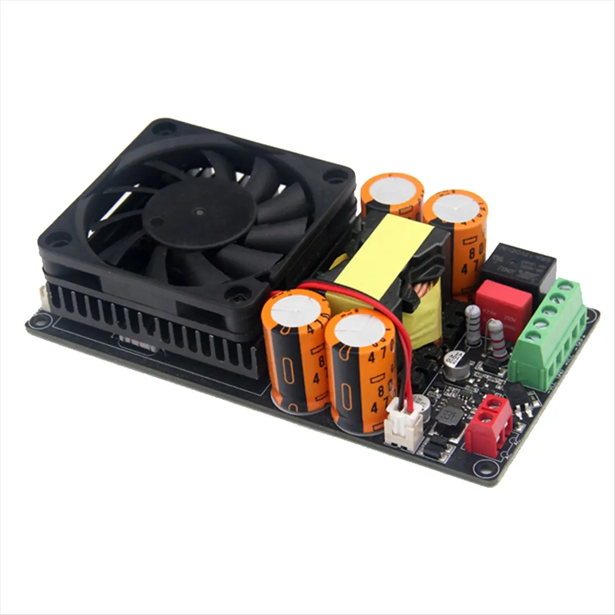 Фото (A65I) HIFI IRS2092 1000W Монофоническая цифровая плата усилителя мощности класса D для сабвуфера с реле защиты динамиков-A №3
