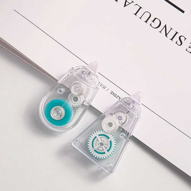 

5mmX5M Mini Adhesize Glue Tape Transparent Dot Double Sided Dot Liner Tape Roller Adhesive Glue Dispenser Office School Supply