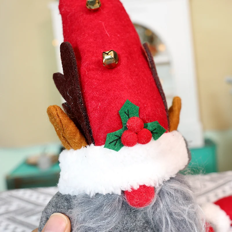 2 шт. рождественская пряжка для штор подхват Мистер и миссис Гном крючок застежка