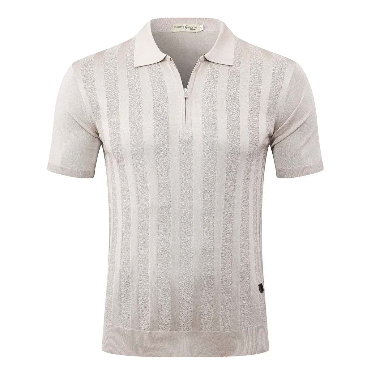 SIJITONGDA 2025I шелковая рубашка-поло для мужчин 2025 новая мода на открытом воздухе