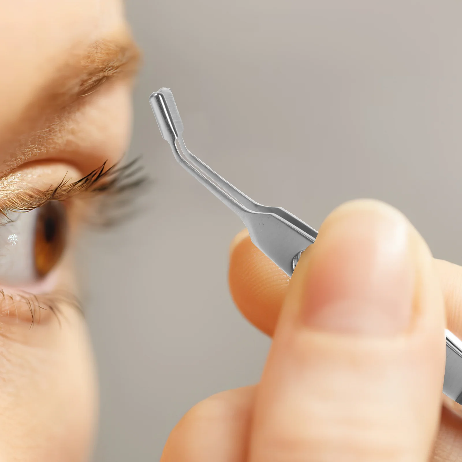 Средство для удаления ресниц Meibomian Dland Массажные щипцы Пинцет век Прямоугольная