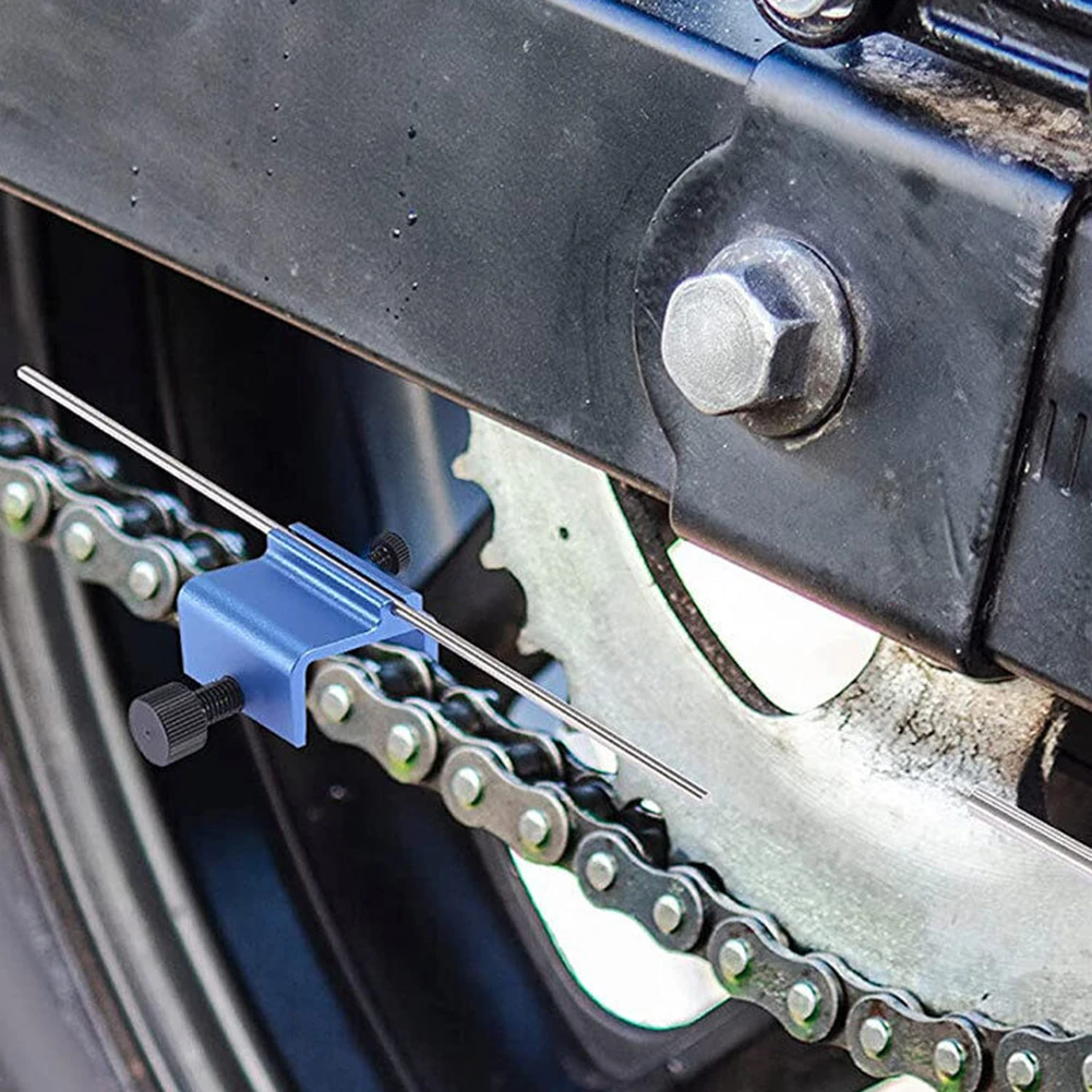 

High Quality Motorcycle Accessories Motorcycle Chain Alignment Tool Aluminum Alloy Bicycle Motorbike Chain Sprocket