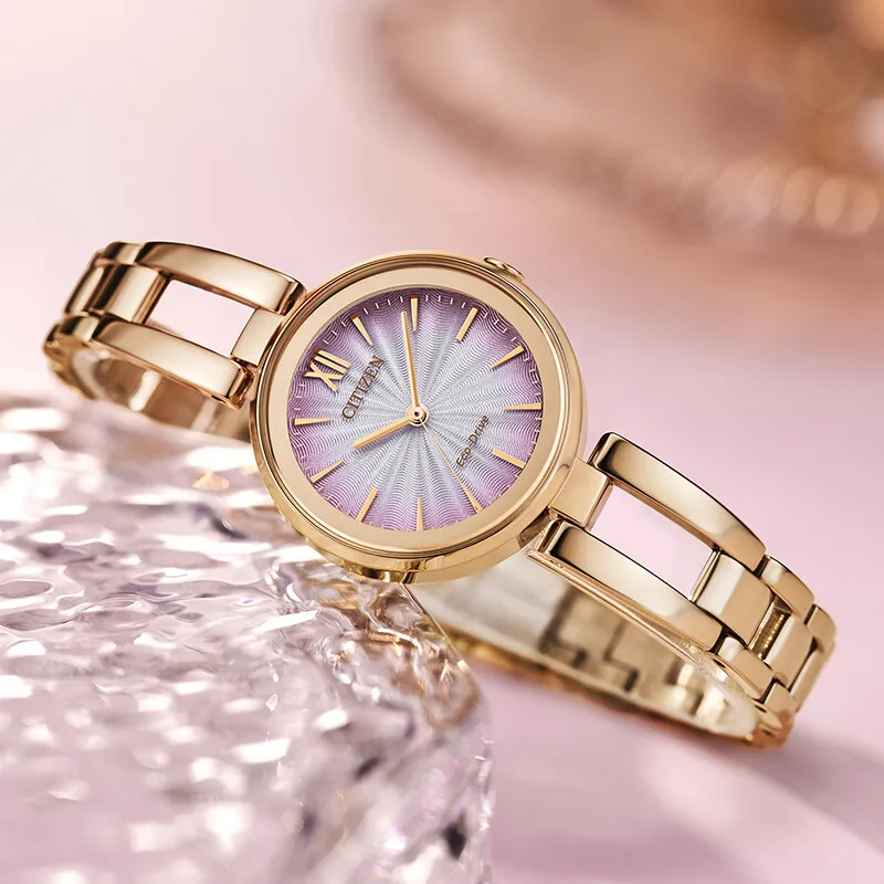 CITIZEN новые женские часы Citys легкие кинетические модные повседневные простые для