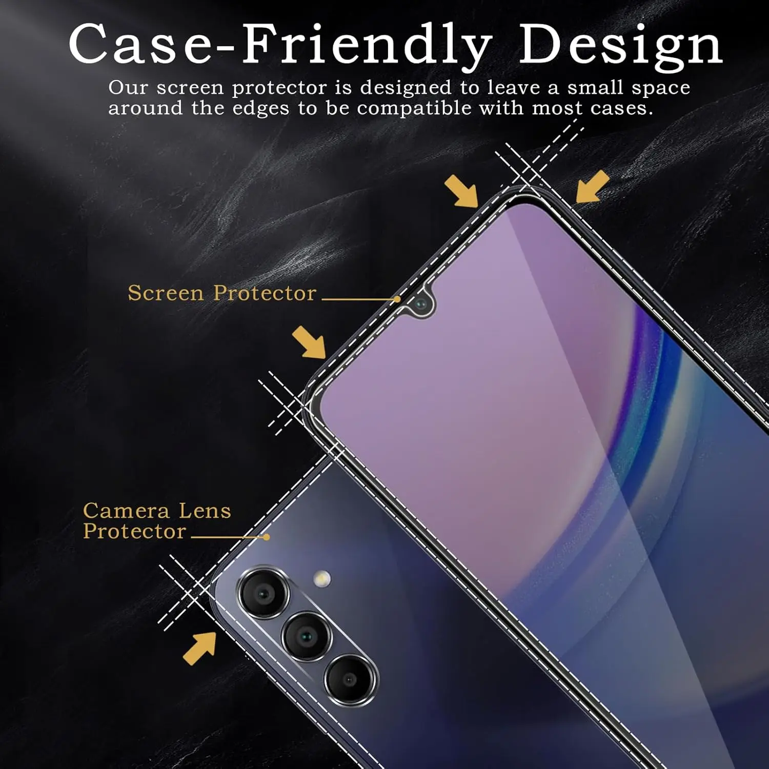 1-4 шт. противошпионская Защита экрана для Samsung Galaxy A15 4G/фото стекло телефона