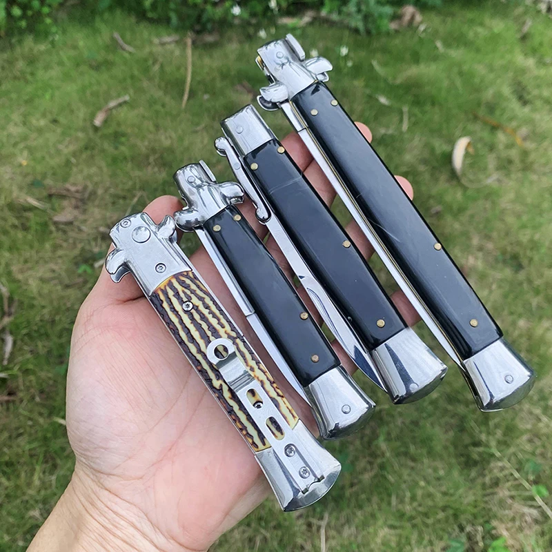 Новейший Быстрый Тактический Складной нож 440c стальное лезвие для кемпинга охоты