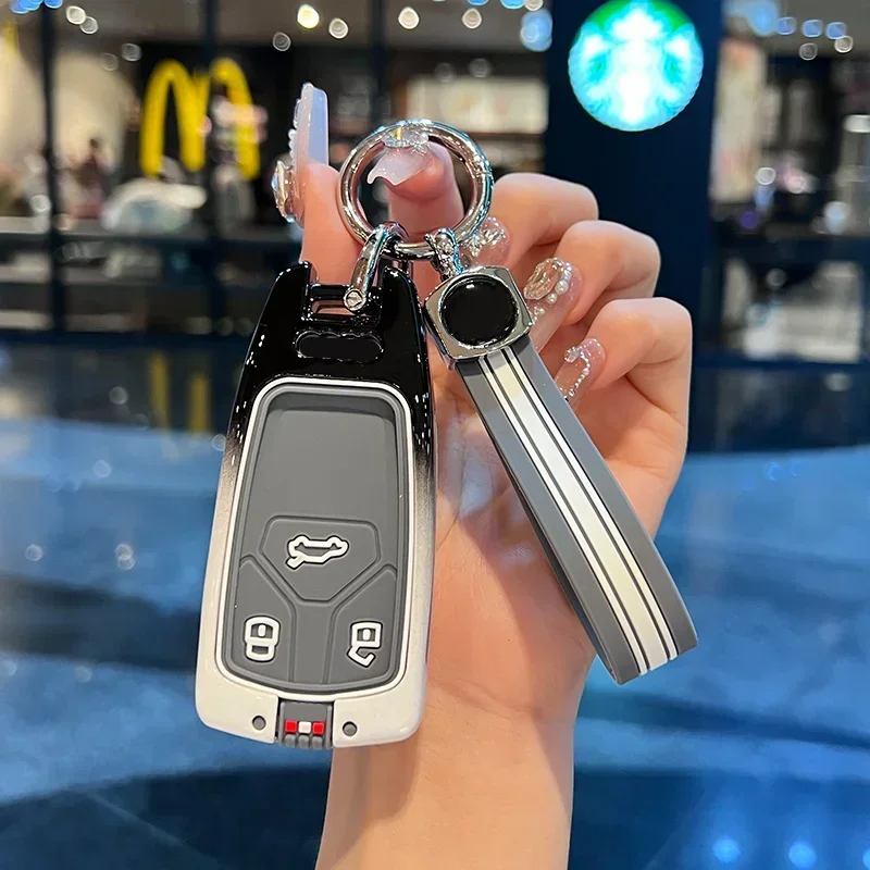 Чехол для автомобильного ключа Audi A4 B9 Q5 Q7 TT TTS 8S 2016 2017