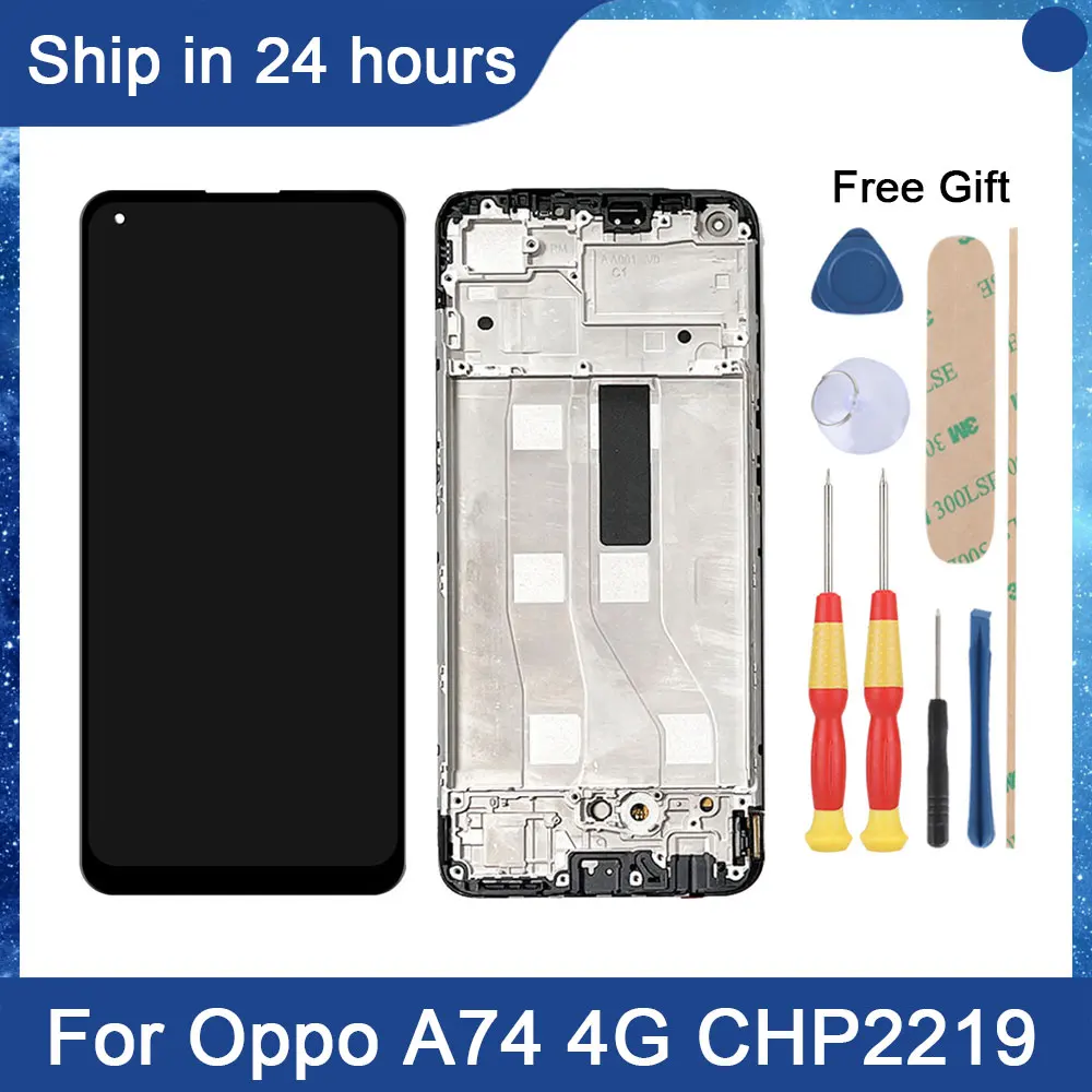 

Ainдля Oppo A74 4G ЖК-дисплей для замены экрана oppo a74 4g LCD CHP2219