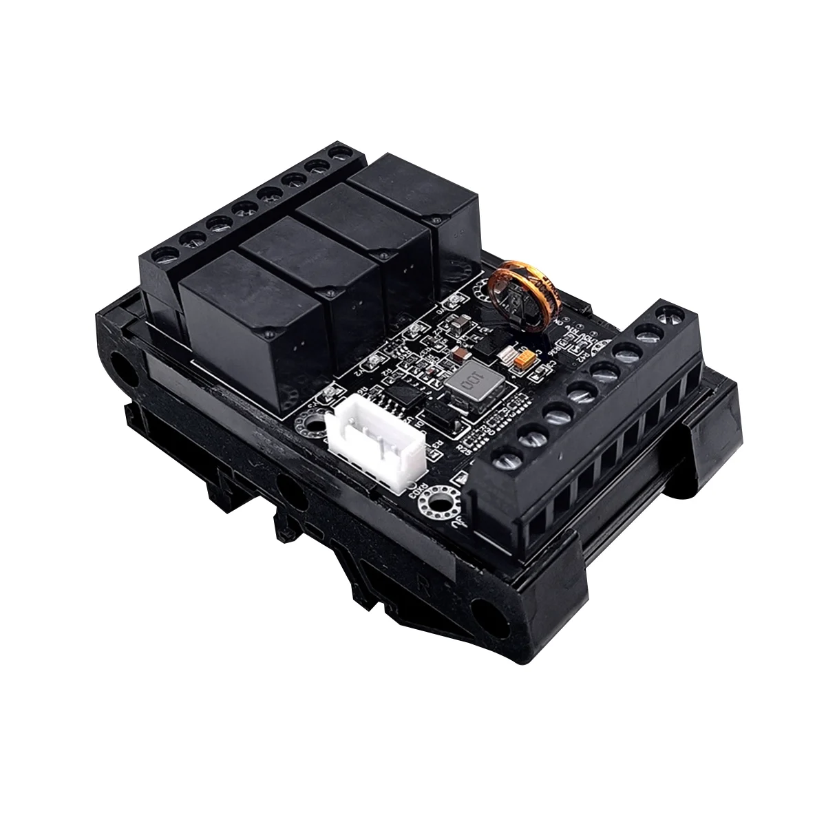 

FX1N-10MR PLC Industrial Control Board+Case PLC Module Analog Input/Output Programmable Delay Relay Module