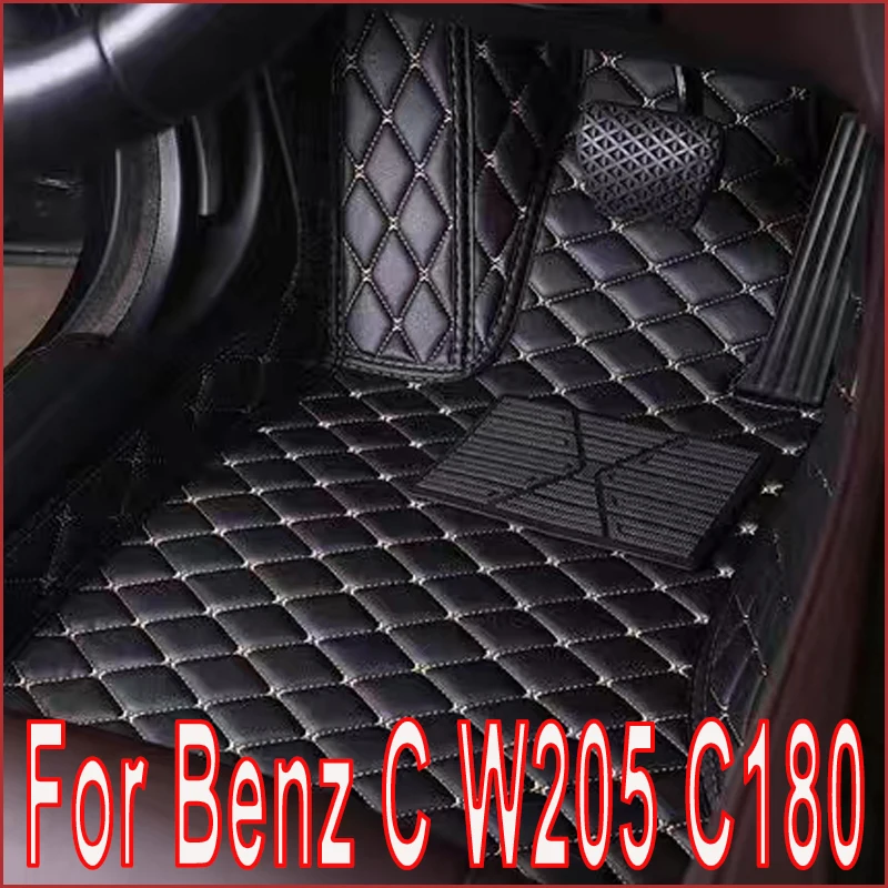Автомобильные коврики для Mercedes Benz C Class W205 C180 200 220 250 260 300 350 400 450-15 2014 2016 2017 2018 2019 2020