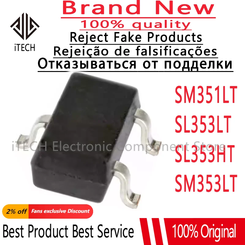 Оригинальные чипы Ic SM351LT, 5 шт., новинка 100%, M351L SL353LT L353L SL353HT L353H SM353LT K353L SOT-23