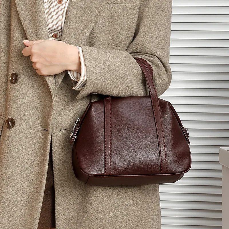 Jonlily женская сумка на плечо из натуральной кожи модная сумка-тоут маленькая