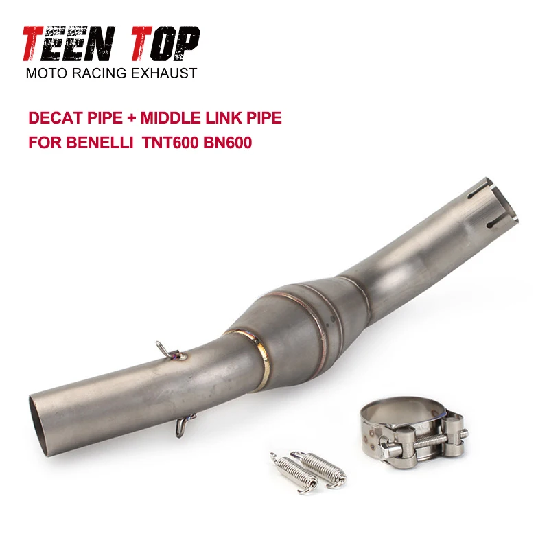 Глушитель выхлопной трубы для мотоцикла средняя Соединительная труба Benelli TNT600