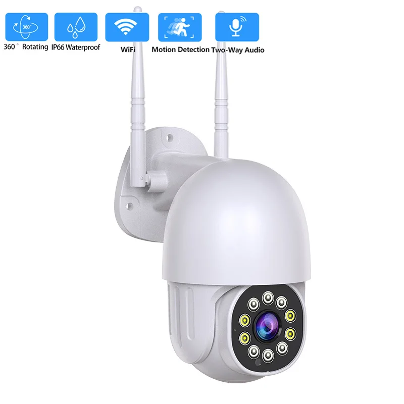 

IP-Камера уличная с Wi-Fi и функцией ночной съемки, 1080P