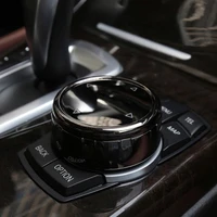 car multimedia button knob cover ceramic black for bmw x1 f25 x3 x5 f16 1 2 3 5 series f10 f20 f30 f34 auto interior