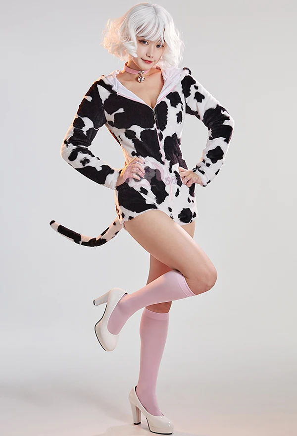 Женский костюм из искусственного меха для косплея