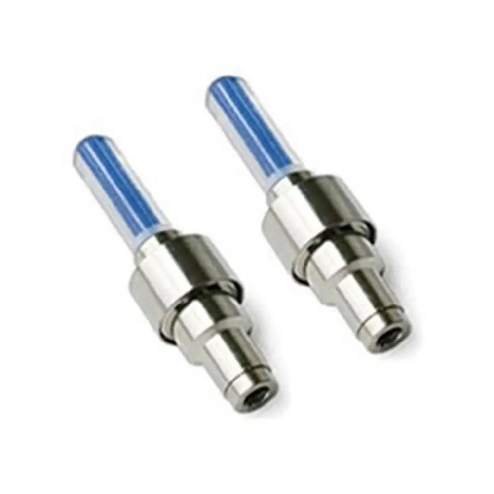 

2Pcs LED Light Valve Cap Universal Decorative Waterproof Car LED NEON Lamp Tire Valve Sealing Cap for Modification