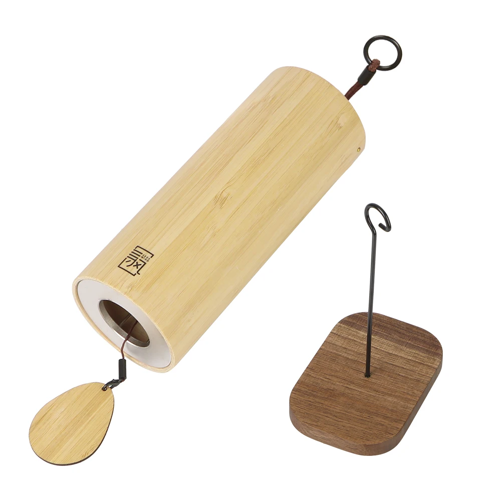

Outdoor Boho Natural Music Windchime Chimes Chimes Patio Handmade Home Bamboo Chord Decoration Garden Chord Windbell Wooden Wind