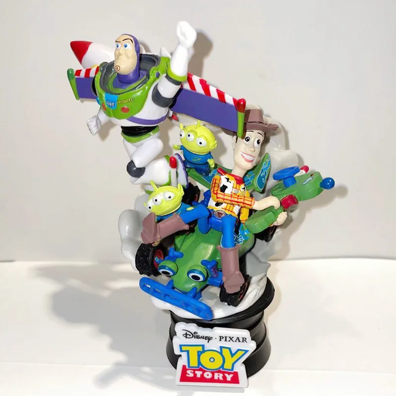 

Фигурка Модели История игрушек Gk, Disney Pixar, Вуди, Базз, светильник, орнамент, фигурка, декор для комнаты, детские подарки на день рождения, игрушки