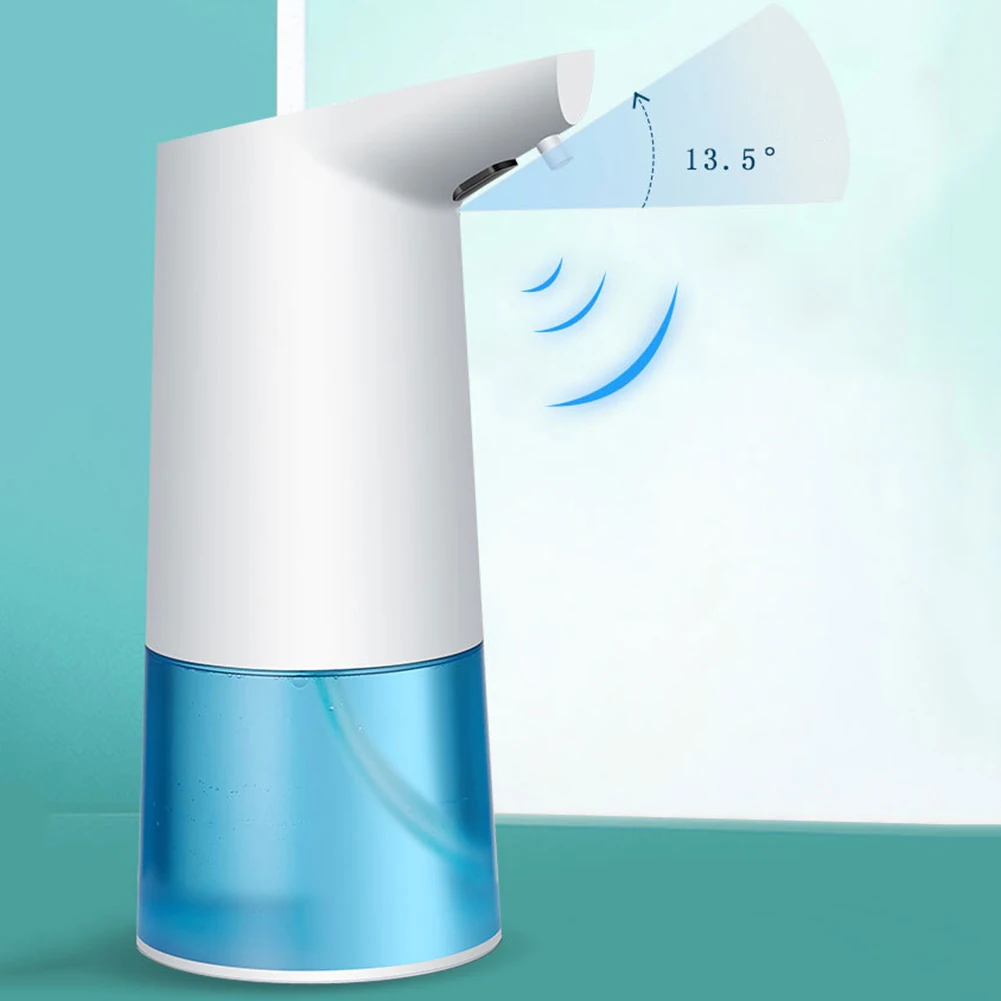 

Plastic Detergent Shampoo Dispensers 350mL Automatic Sensor Soap Dispenser Touchless Hand Sanitizer Container Bottle