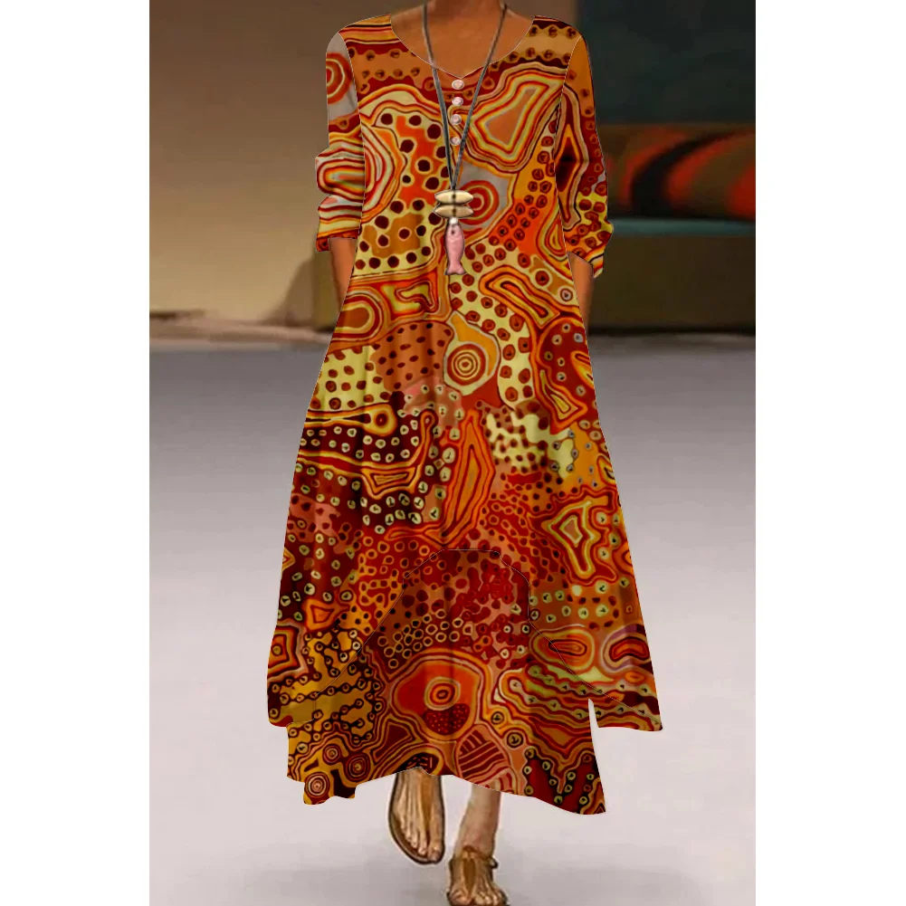 Новинка 2022 женское черное осеннее платье с длинным рукавом комикс длиной до