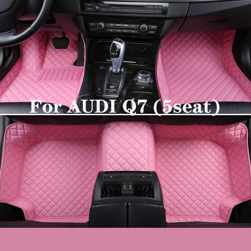 

Кожаный коврик для салона автомобиля AUDI Q7 (5 мест) 2016-2019 (модельный год)