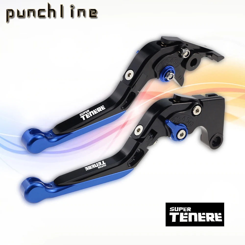 

Fit For SUPER TENERE/XT1200ZE 2012-2020 Motorcycle CNC Accessories Folding Extendable Brake Clutch Levers Adjustable Handle Set