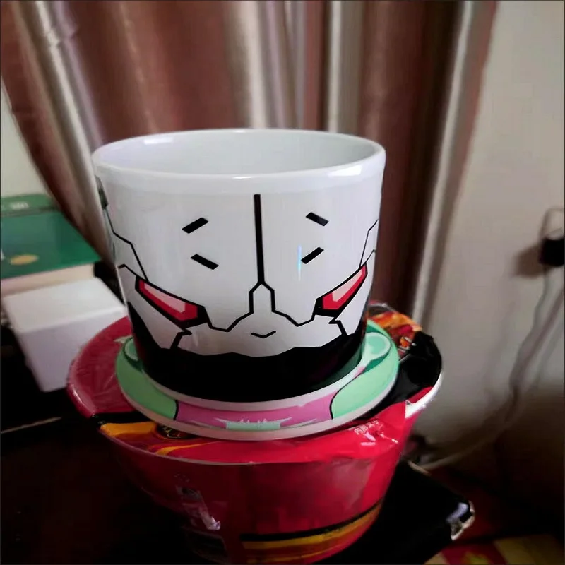 

Anime Cyberpunk Edgerunners Amusing Water Cup Adam Mug Rebecca Coaster Funny Prop Halloween cosplay cup Accessories