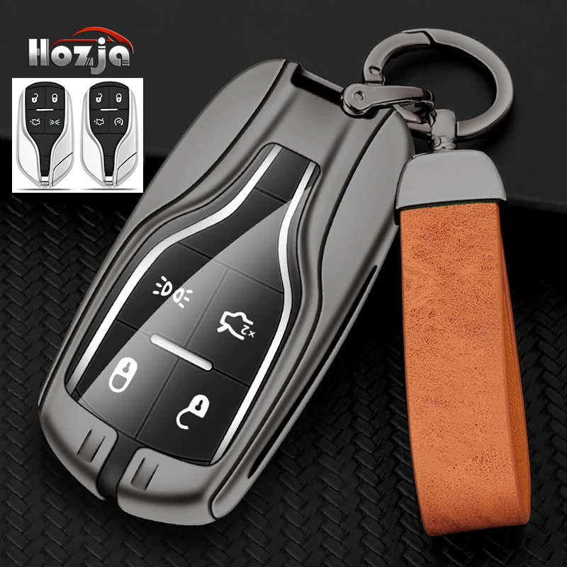 

New Fashion Alloy Car Key Case Cover Shell For Maserati Ghibli Levante GranCabrio Quattroporte GranTurismo Spyder Coupe Grecale