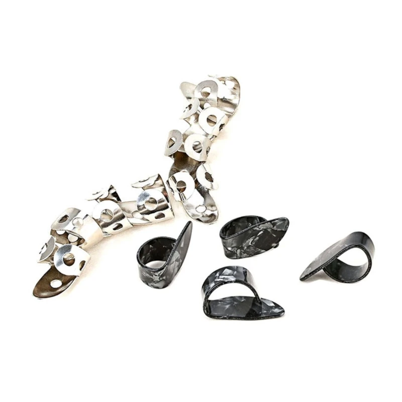 Набор из 12 шт. набор медиаторов для гитары включает 8 металлических 4 медиатора