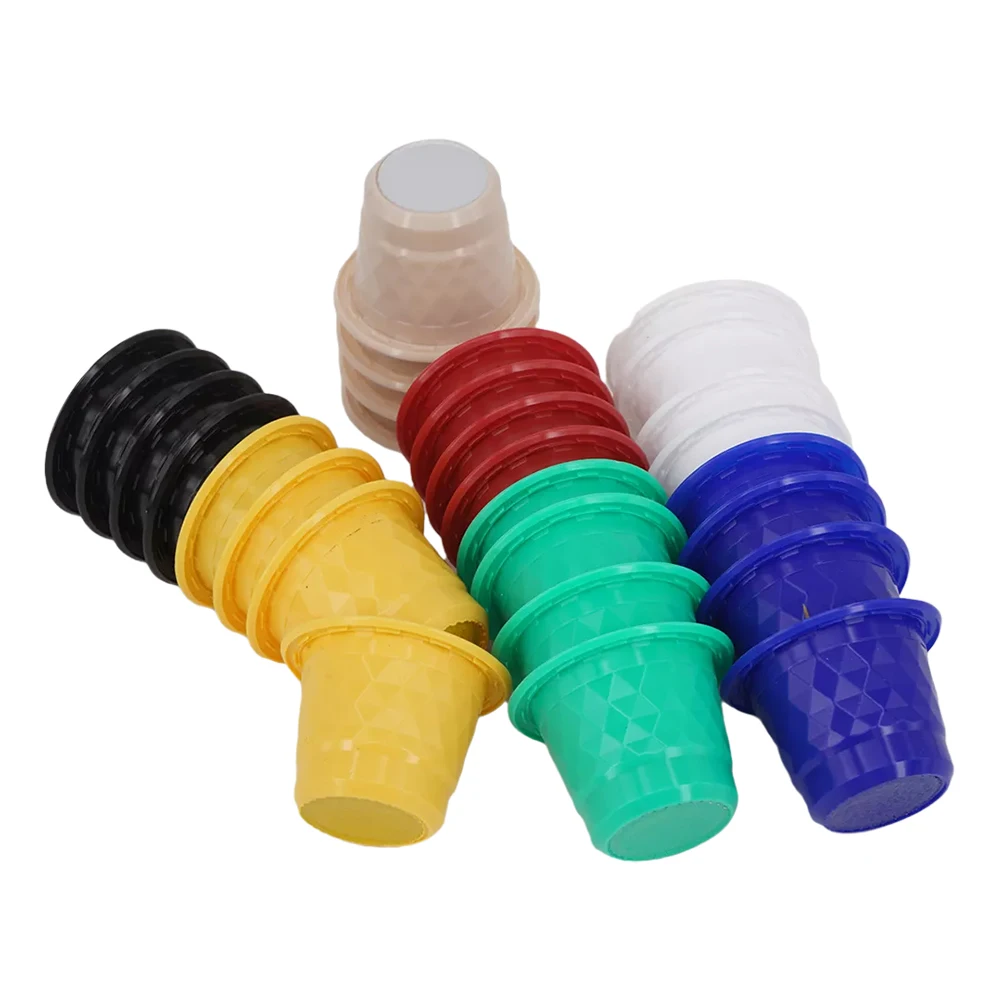 

Disposable Mix Colors Nespresso Coffee Capsules Refillable Pods Flim Sticker Refilling Self Adhesive Aluminum Foil Brewer Lid