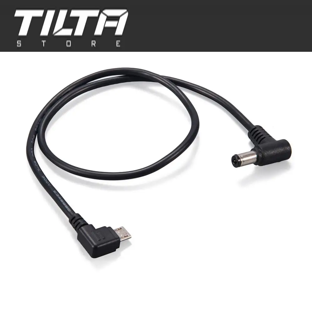 TILTA WLC-T04-PC-DCM2125 Кабель питания двигателя постоянного тока Micro USB до 90 градусов 2,1 мм (art.: 3920cf4247ea0) - 3920cf4247ea0