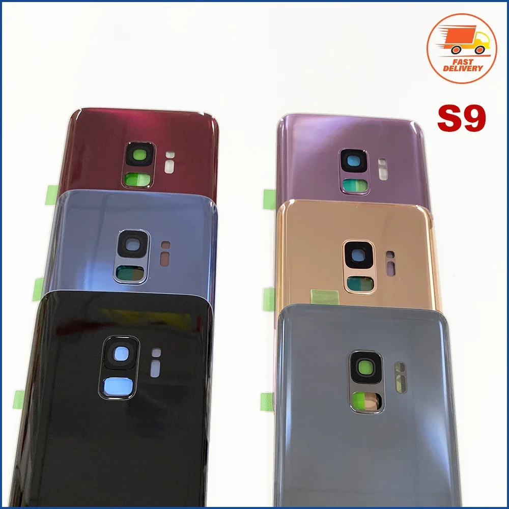 Задняя крышка аккумулятора S9 для Samsung Galaxy G960 сменное заднее стекло G960F