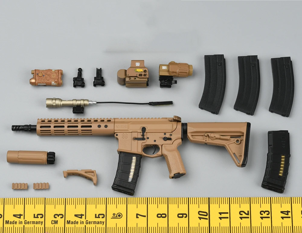 

Easy&Simple 1/6 ES 26044S Special Mission Unit Party Evacuation Team War Assault N4 Weapon PVC Material For Body Action