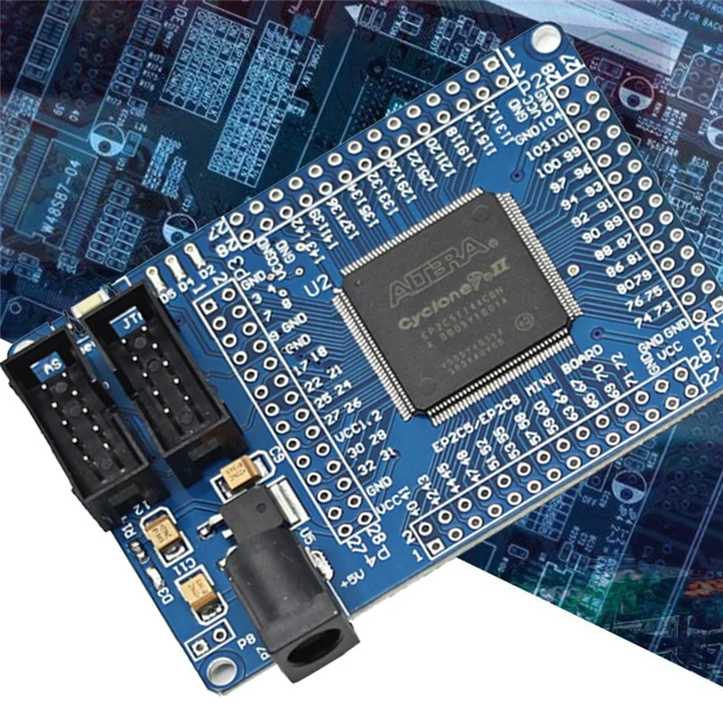 Макетная плата EP2C5T144 для CycloneII FPGA обучающая с поддержкой NiosII Embedded CPU Development