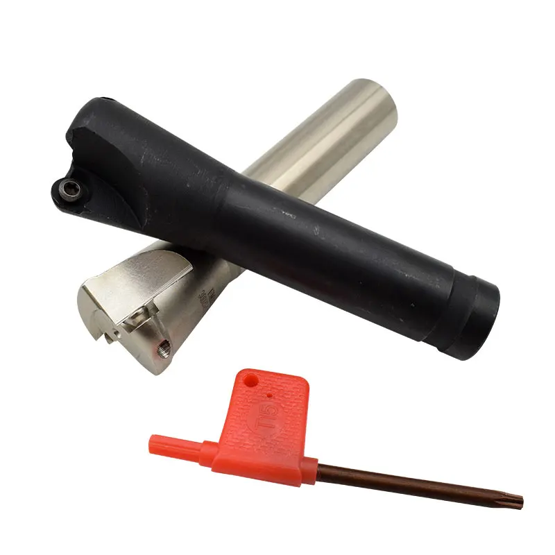 

Milling Handle Round Shank Toolholder Milling Cutter Bar End Mill R5 Tool Holder C20-5R30 2/3/4 Blades Milling Machine Accessori
