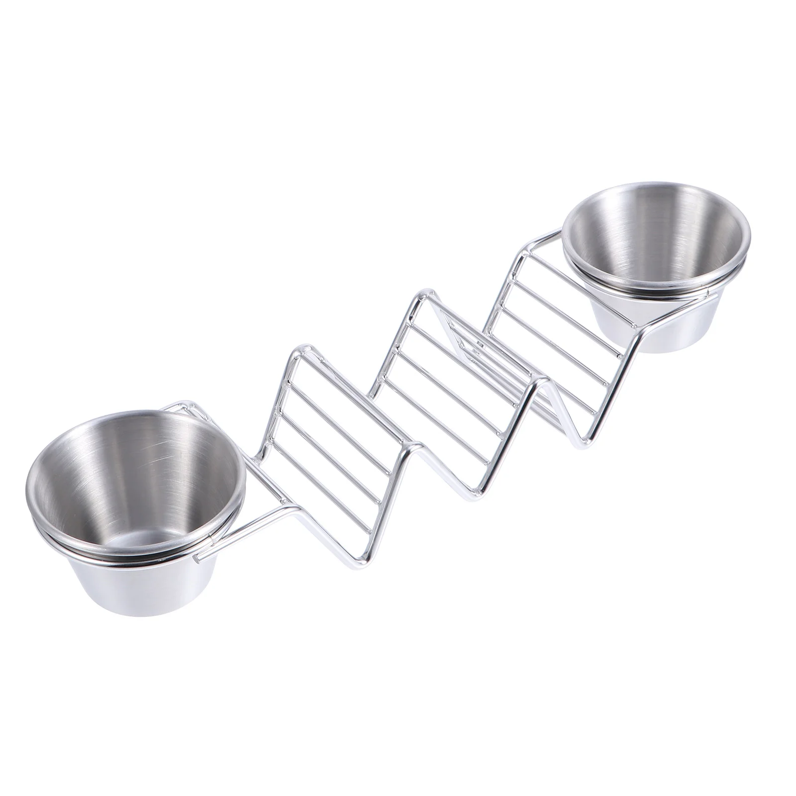 

1Pc Stainless Steel Taco Holder Practical Mexican Pancake Stand Stainless Steel Taco Rack for Shop