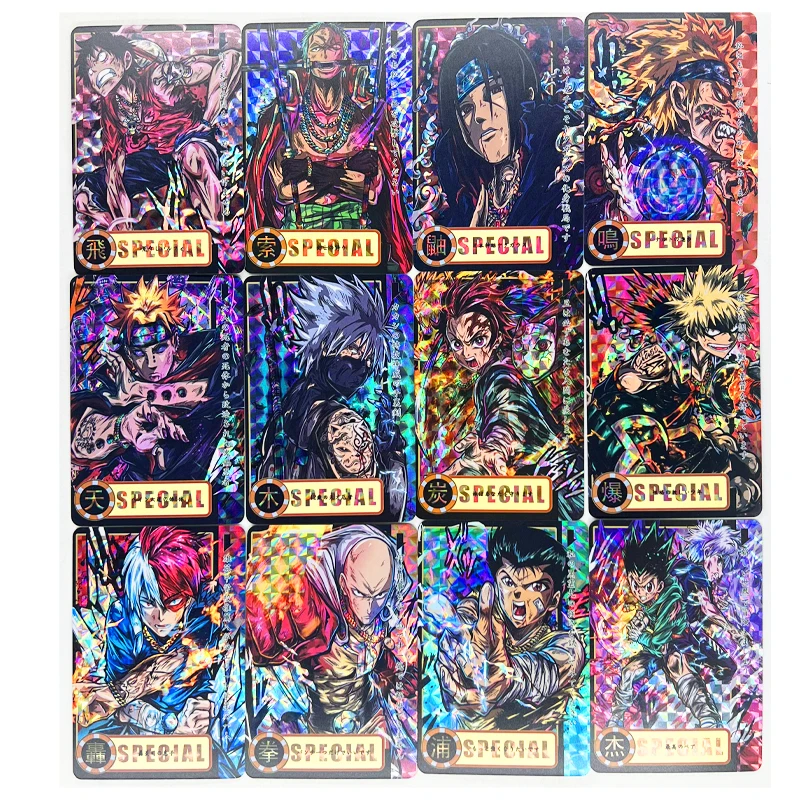 31pcs/set Dragon Ball Z GT ONE PIECE NARUTO PUNCH MAN Super Saiyan Heroes Battle Card Ultra Instinct Game Collection Cards - купить по