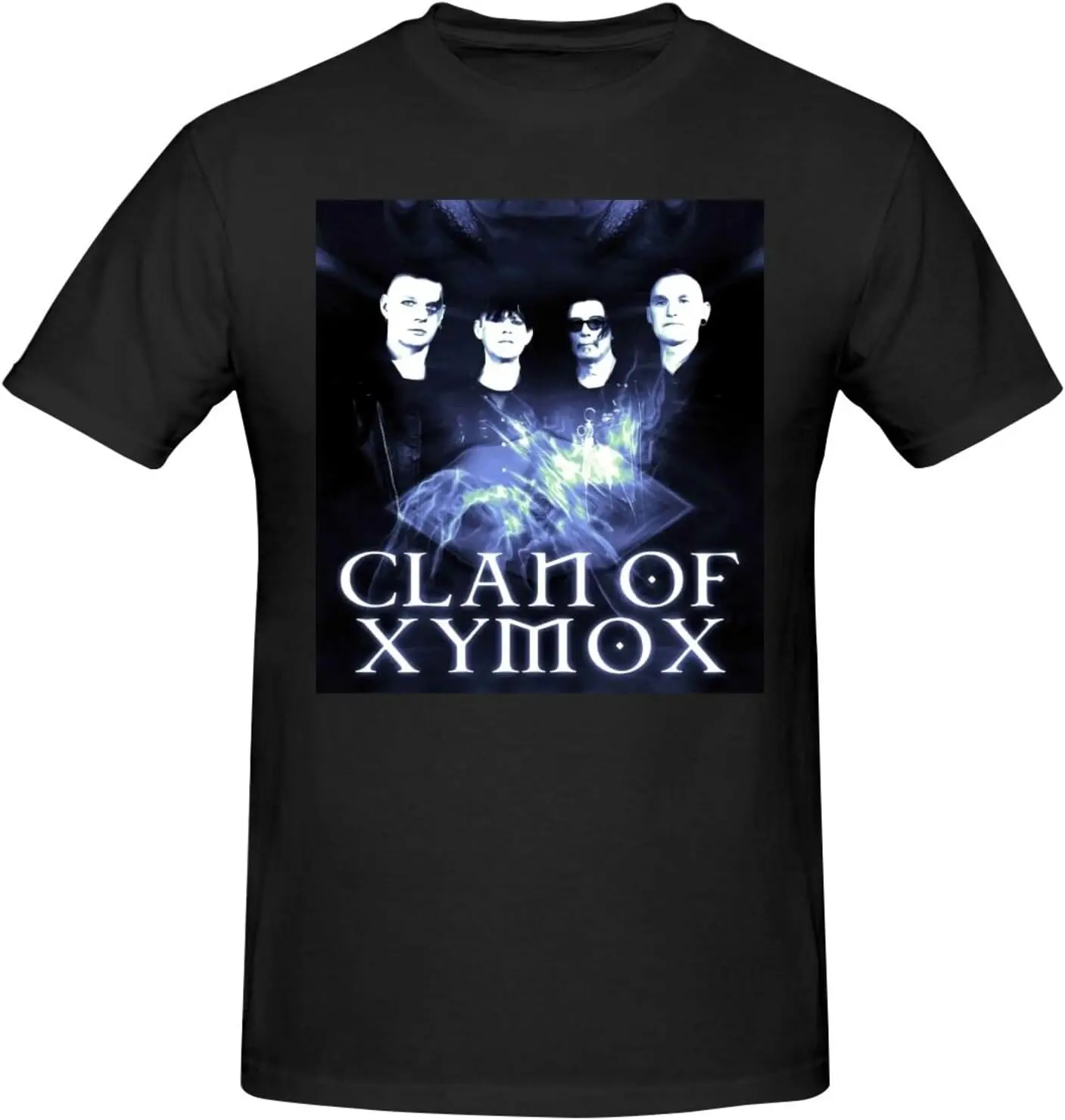 Рубашка Clan of Xymox хлопковые футболки с короткими рукавами высокое качество 100%