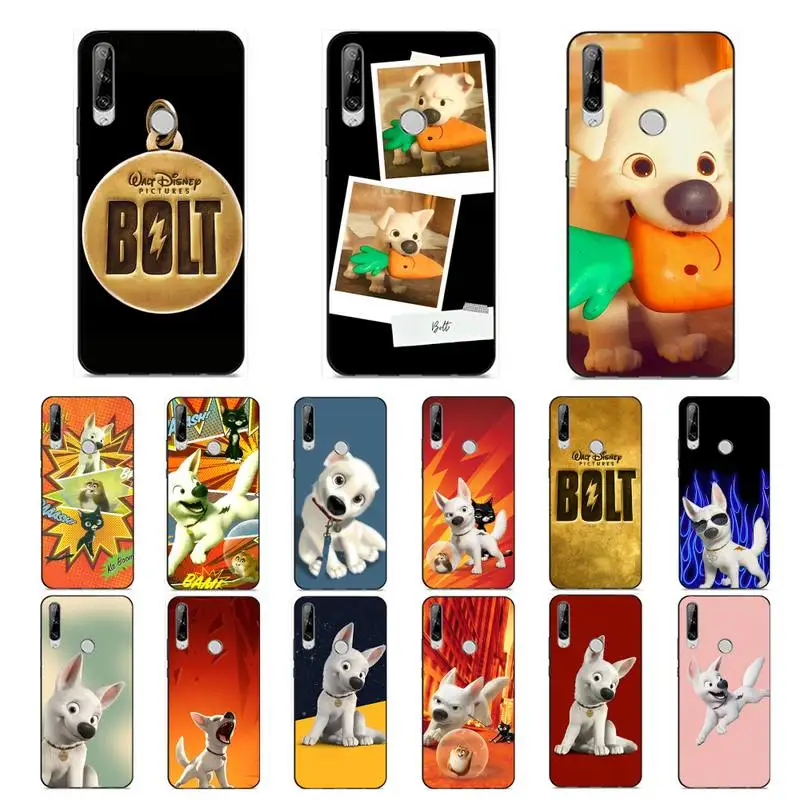 

Disney Bolt Dog Phone Case for Huawei Y 6 9 7 5 8s prime 2019 2018 enjoy 7 plus