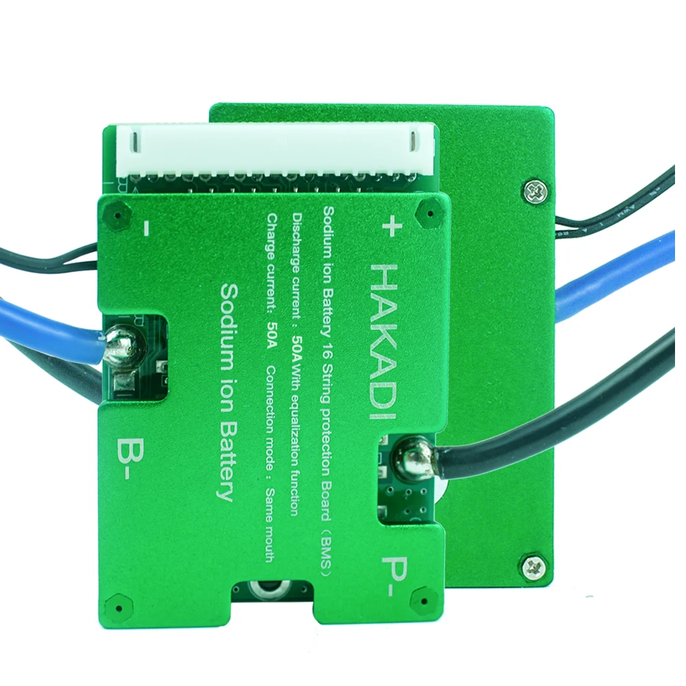Фото HAKADI натрия-ионный BMS 4-16S 50A 100A 150A 200A Bluetooth BMS для DIY Na-ion аккумулятор для солнечной системы, лодки, автофургона №3