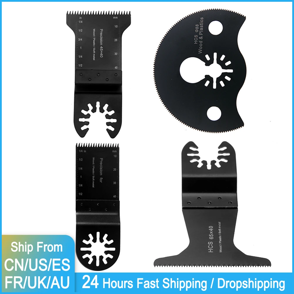 

32/45/65/88mm Saw Blade HCS Metal Oscillating Multi Tools For Metal Cutting Wood Metal Cutting Saw Blade For Renovator Power