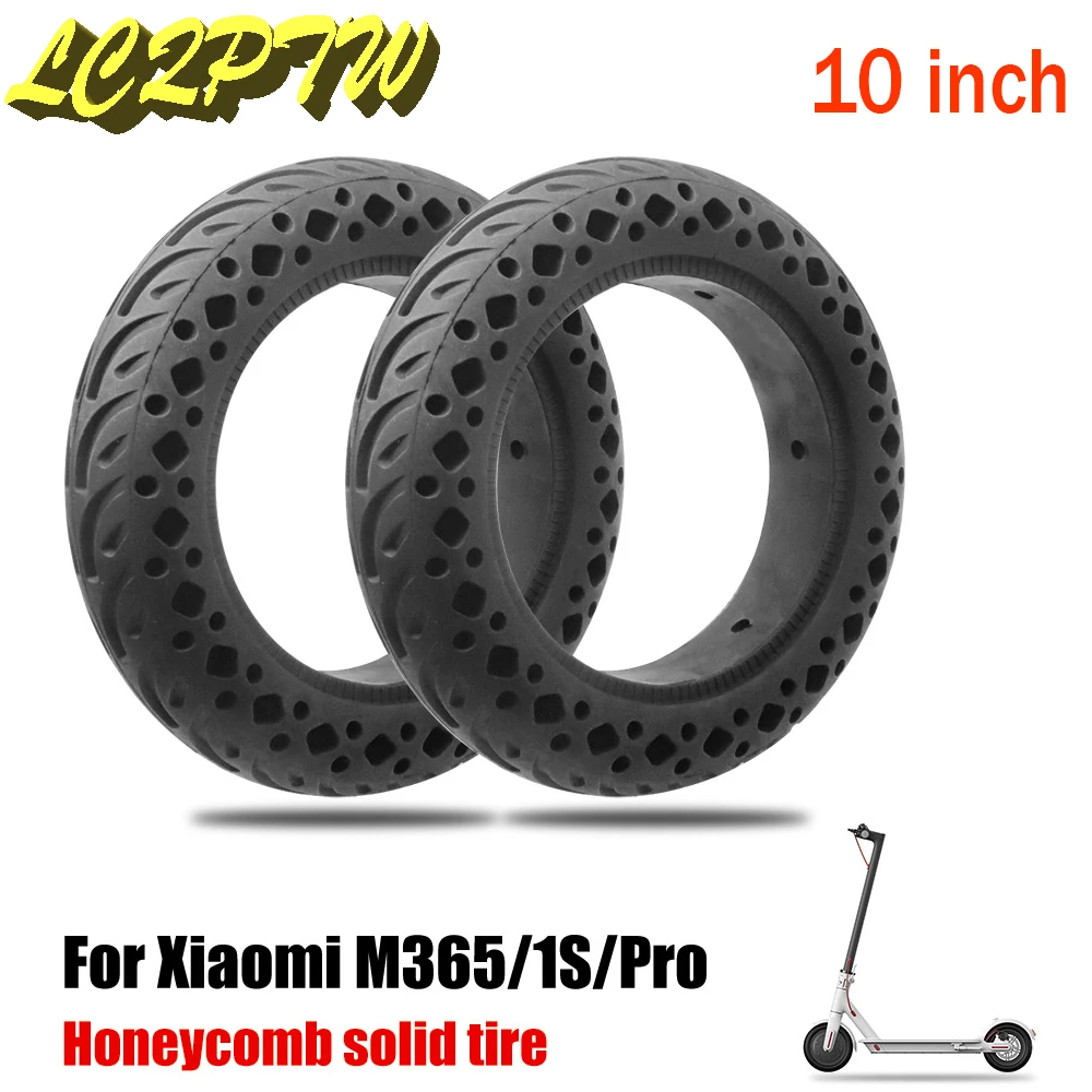 

Сменный электрический скутер с твердой шиной для Xiaomi m365 Pro, 10-дюймовый взрывозащищенный скутер с колесами 10x2,0, резиновая сплошная шина