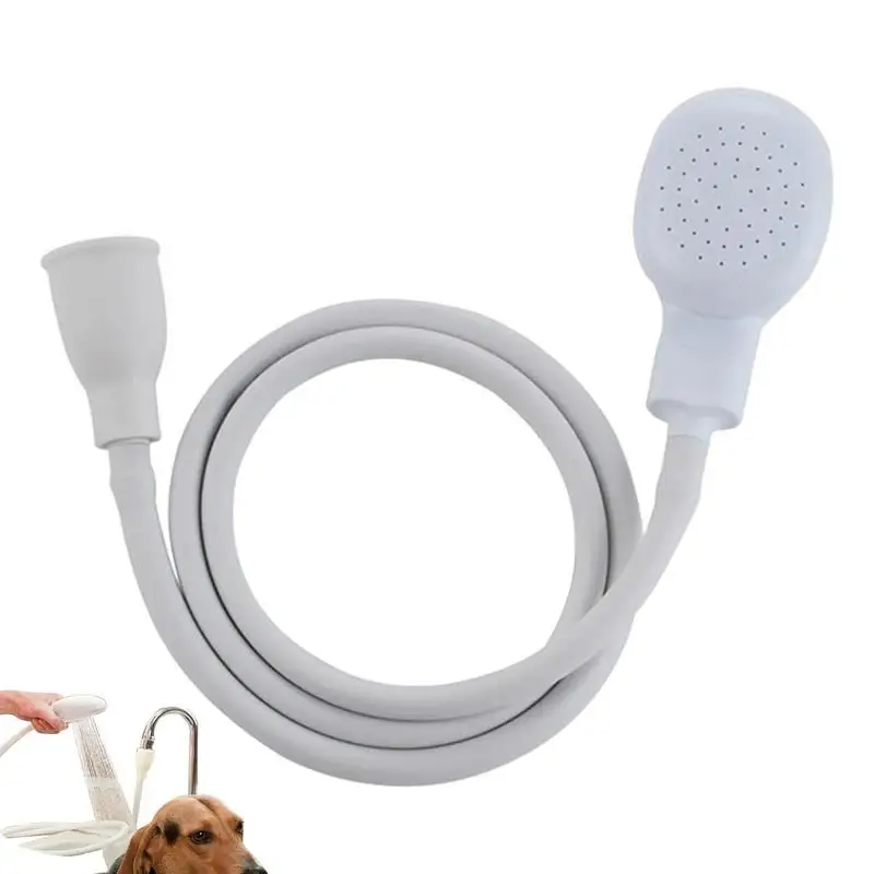 

Dog Shower Multifunction Bath Sprayer For Pet Pets Shower Attachment Quick Connect On Tub Spout Front Diverter For Bathing Child