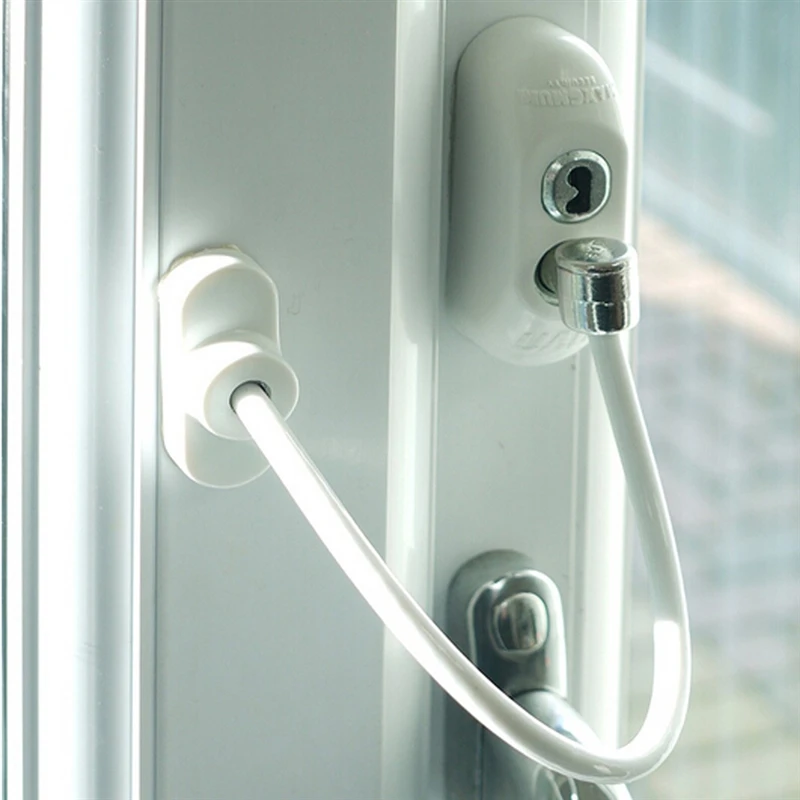 

Child Protection Window Lock Child Safety Lock Stainless Steel Windows Limiter Baby Safety Infant Security Window Locks