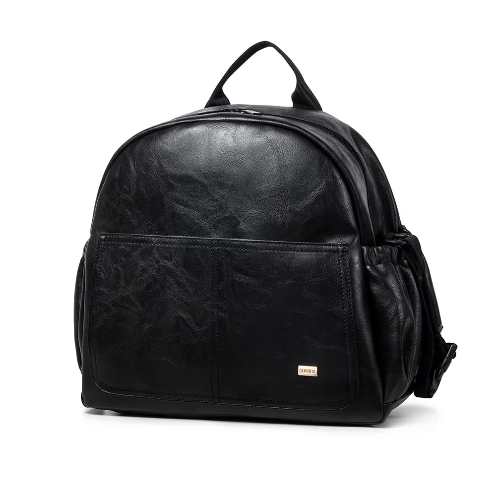 

Однотонный рюкзак для мамы, вместительная сумка для подвешивания на детскую коляску, водонепроницаемая сумка для новорожденных, рюкзаки для подгузников