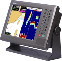 10 4 inch marine fishfinder echo sounder for fishing boat ships xinuo xf 1069gf echo soundeur fish finder gps combo