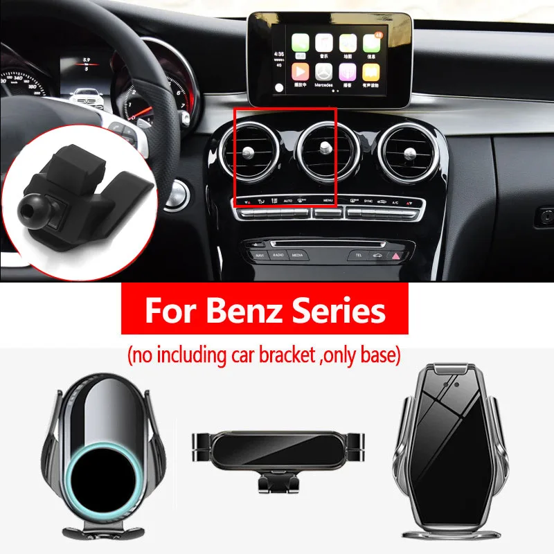 

Universal Car Dedicated Phone Holder Base 360 Rotation Car Air Vent Clip Mobile Cellphone Stand Bracket Buckle Support For BMW